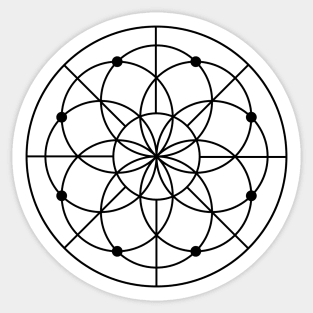 Sacred Geometry Sticker